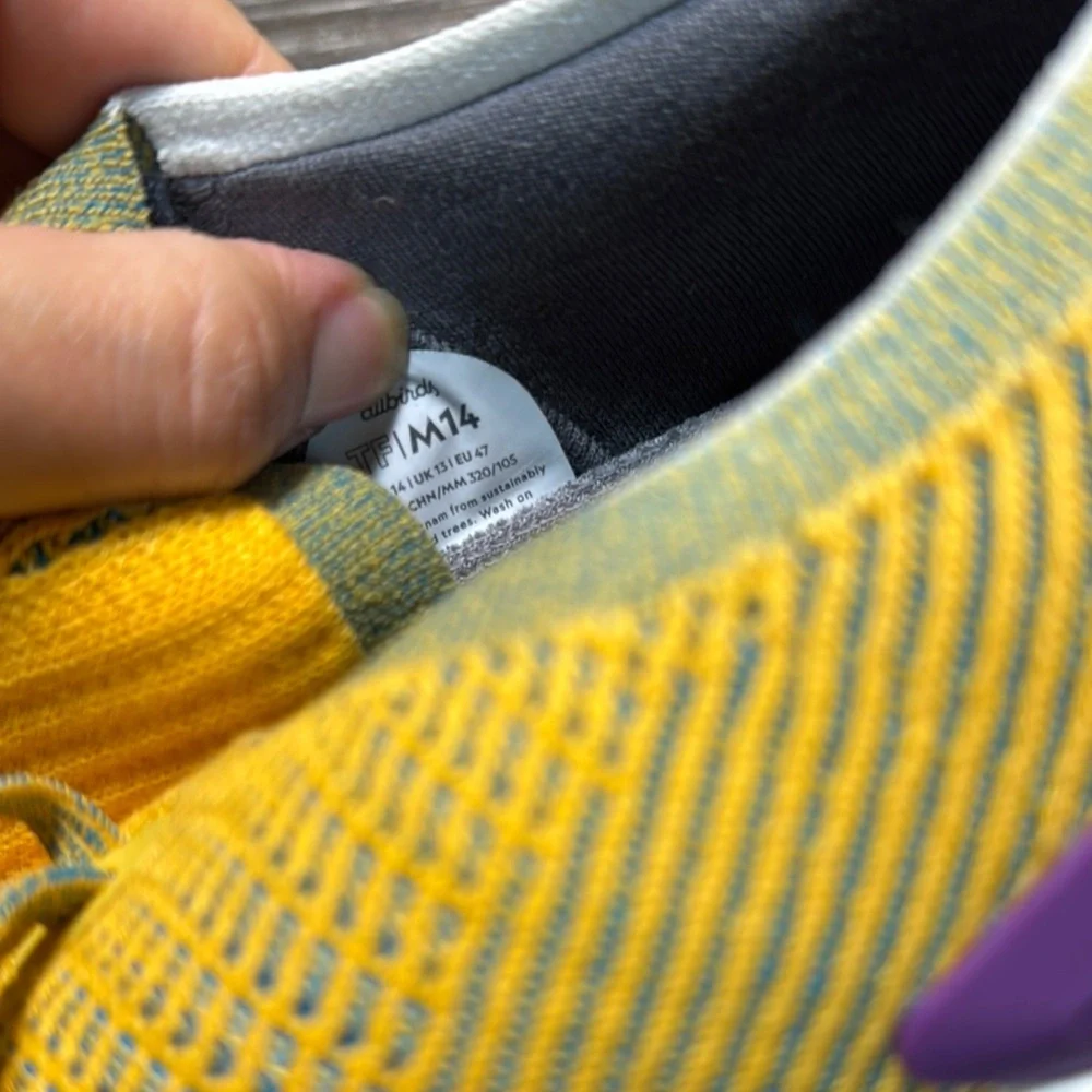 Allbirds Men's Sneakers size 14 (b195)